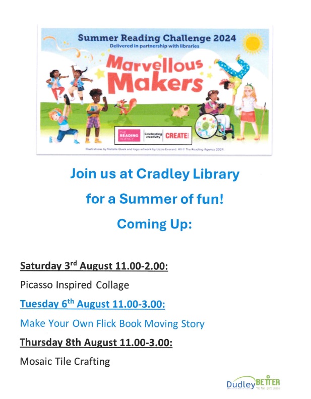 Cradley Library - Mosaic Tile Crafting